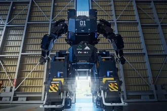 Японцы создали огромного пилотируемого робота, который превращается в машину