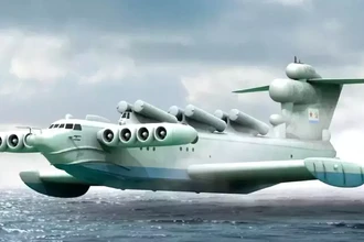 Российские инженеры создали гибридный экраноплан для полётов над водой и сушей