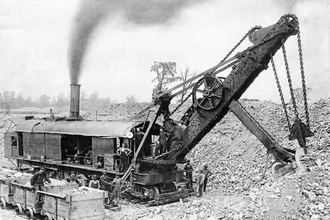 Первый советский экскаватор: тираннозавр на гигантских стройках